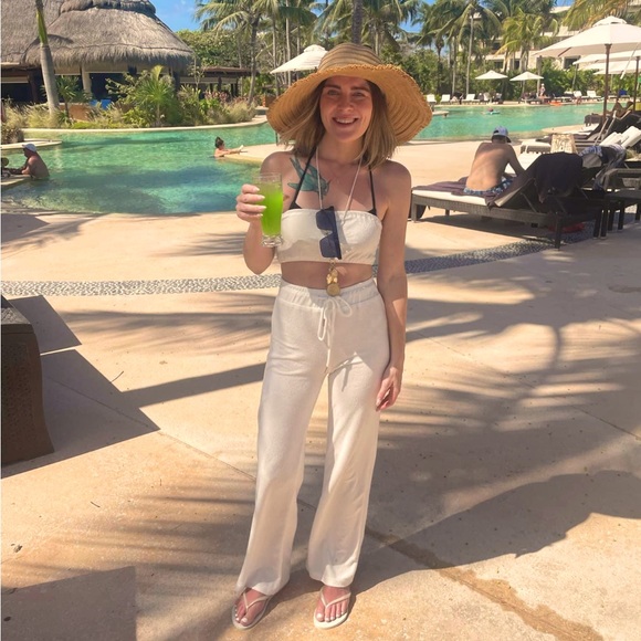 12TH TRIBE White Bungalow Terry Set - Picture 7 of 7